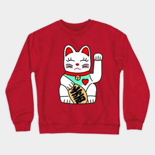 Maneki neko Crewneck Sweatshirt